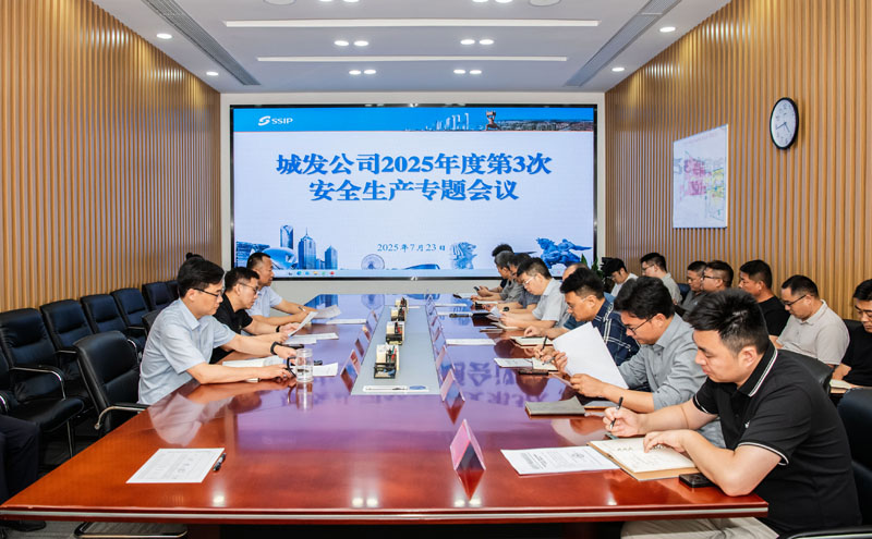 城發(fā)公司召開2025年度第3次安全生產專題會議